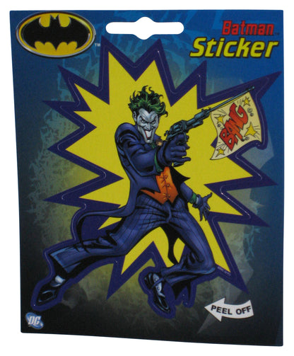 DC Comics Batman Joker Bang Gun Ata-Boy Full Color Sticker 45153S