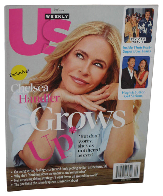 Us Weekly March 3 2025 Magazine Book Issue 9 - (Chelsea Handler Cover)
