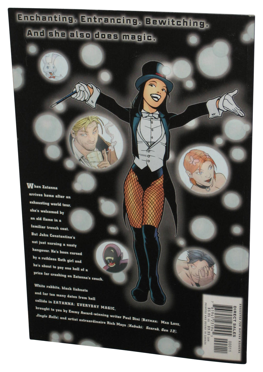 DC Comics Zatanna Everyday Magic (2003) Paperback Book
