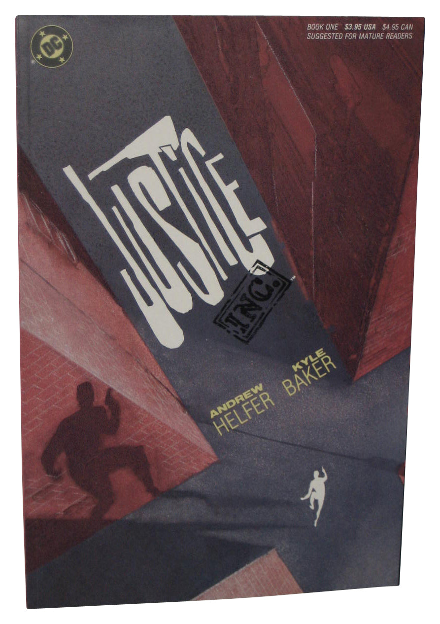 DC Comics Justice Inc. Vol. 1 (1989) Paperback Book - (Andrew Helfer / Kyle Baker)