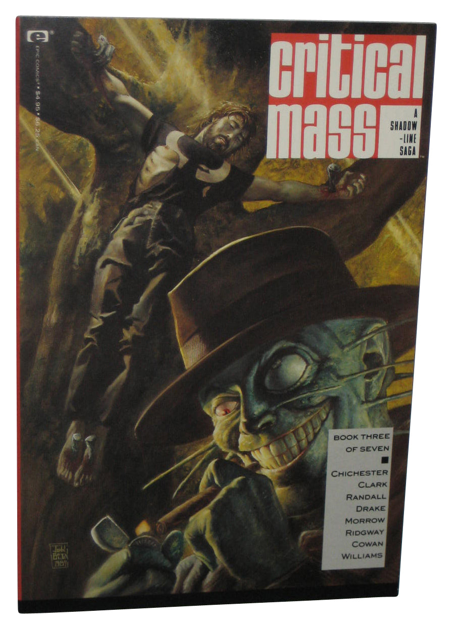 Critical Mass A Shadow-Line Saga (1990) Epic Comics Paperback Book