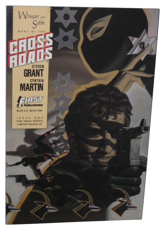 Whisper and Sable Cross Roads (1988) First Publishing Paperback Book