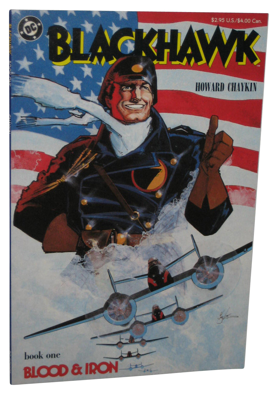 DC Comics Blackhawk Vol. 1 Blood & Iron Paperback Book - (Howard Chaykin)