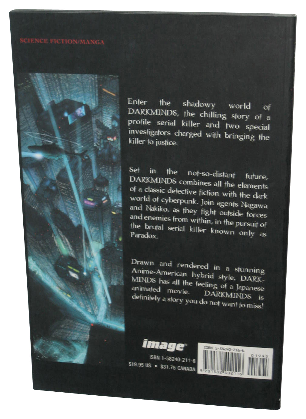 Darkminds Paradox (2001) Image Comics Paperback Book