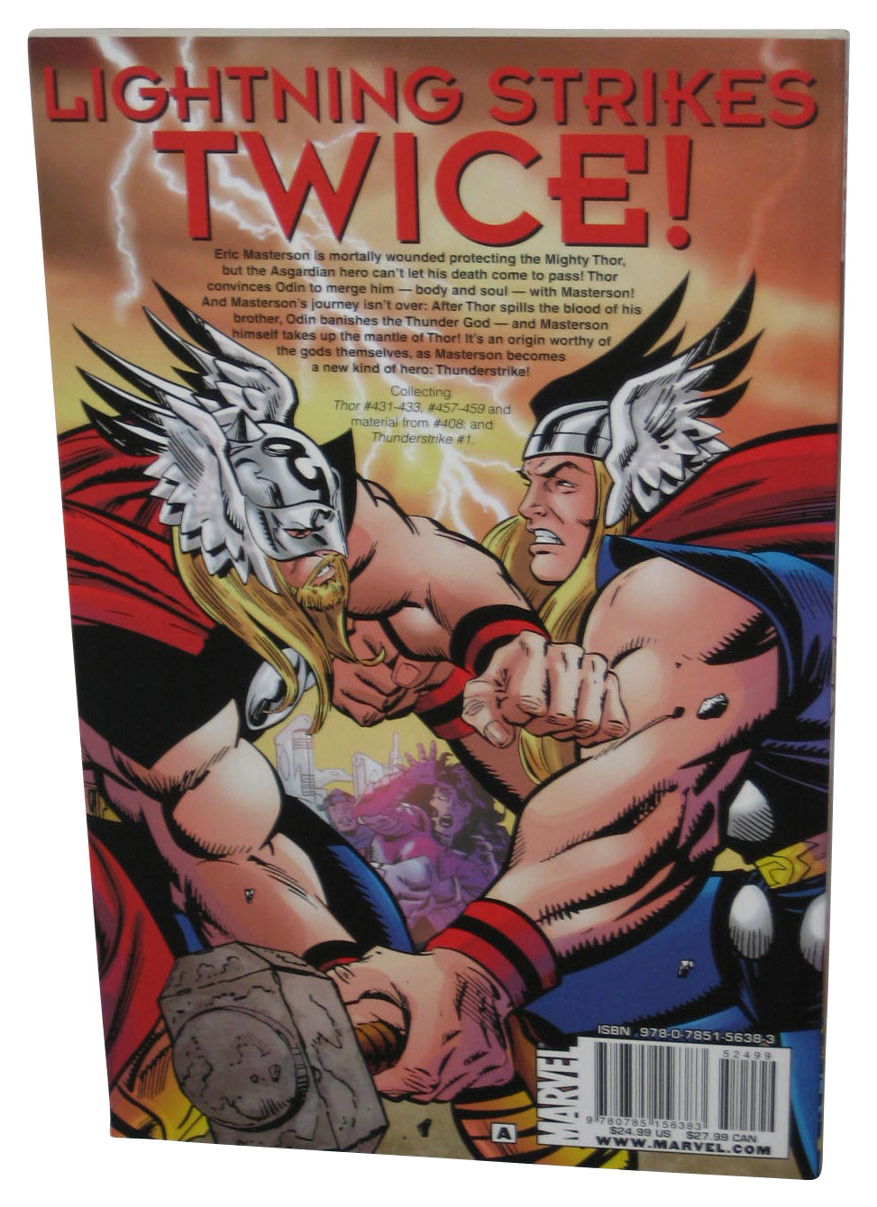 Marvel Comics Thor Thunderstrike (2011) Paperback Book