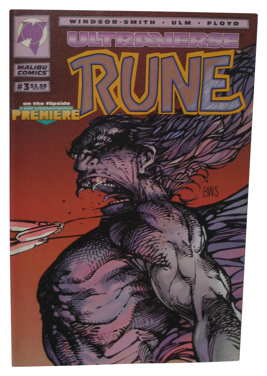 Ultraverse Rune Malibu Comic Book #3