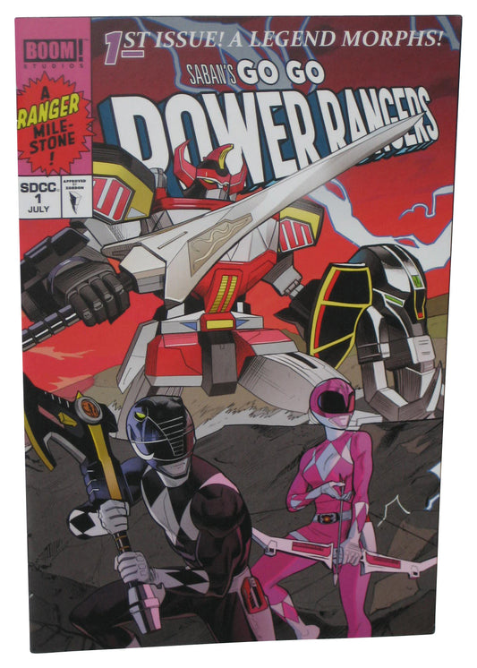 Go Go Power Rangers SDCC Convention July 2017 Boom Comic Book #1 - (Mora Cover)
