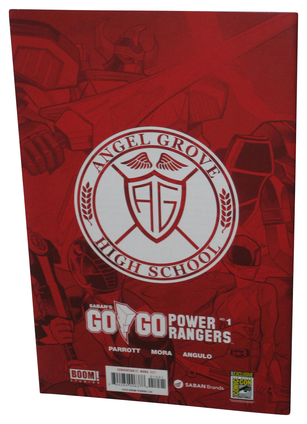 Go Go Power Rangers SDCC Convention July 2017 Boom Comic Book #1 - (Mora Cover)