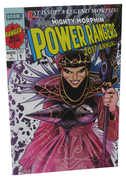 Mighty Morphin Power Rangers SDCC Convention July 2017 Annual Boom Comic Book #11 - (Mora Cover)