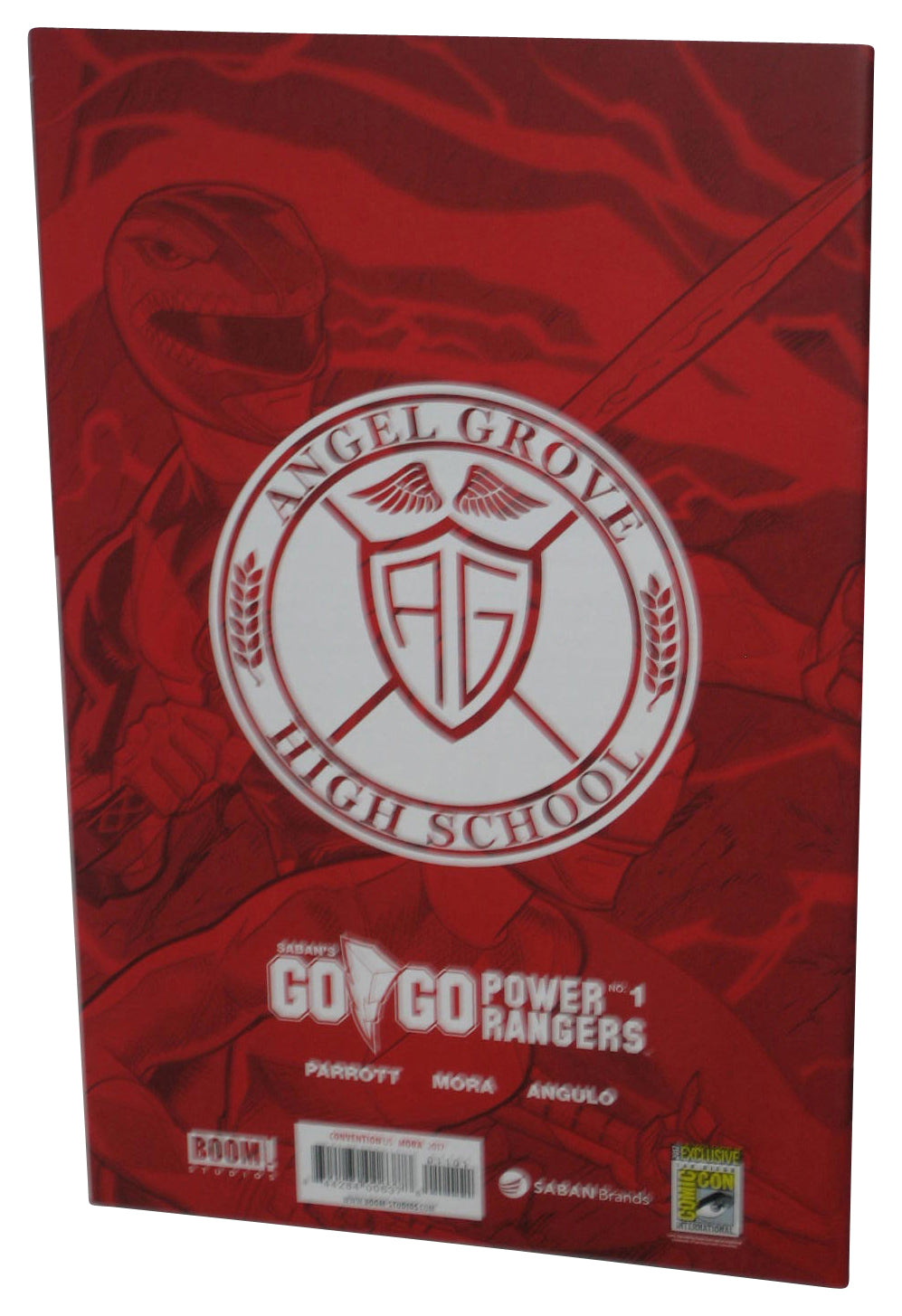 Go Go Power Rangers SDCC Convention July 2017 Boom Comic Book #1 - (X-Men Homage Mora Cover)