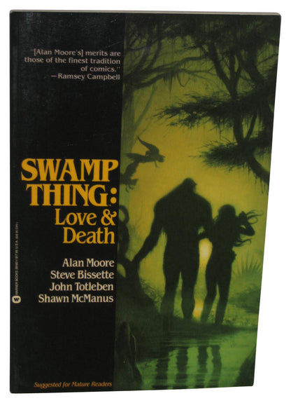 Swamp Thing Love and Death (1990) Warner Paperback Book