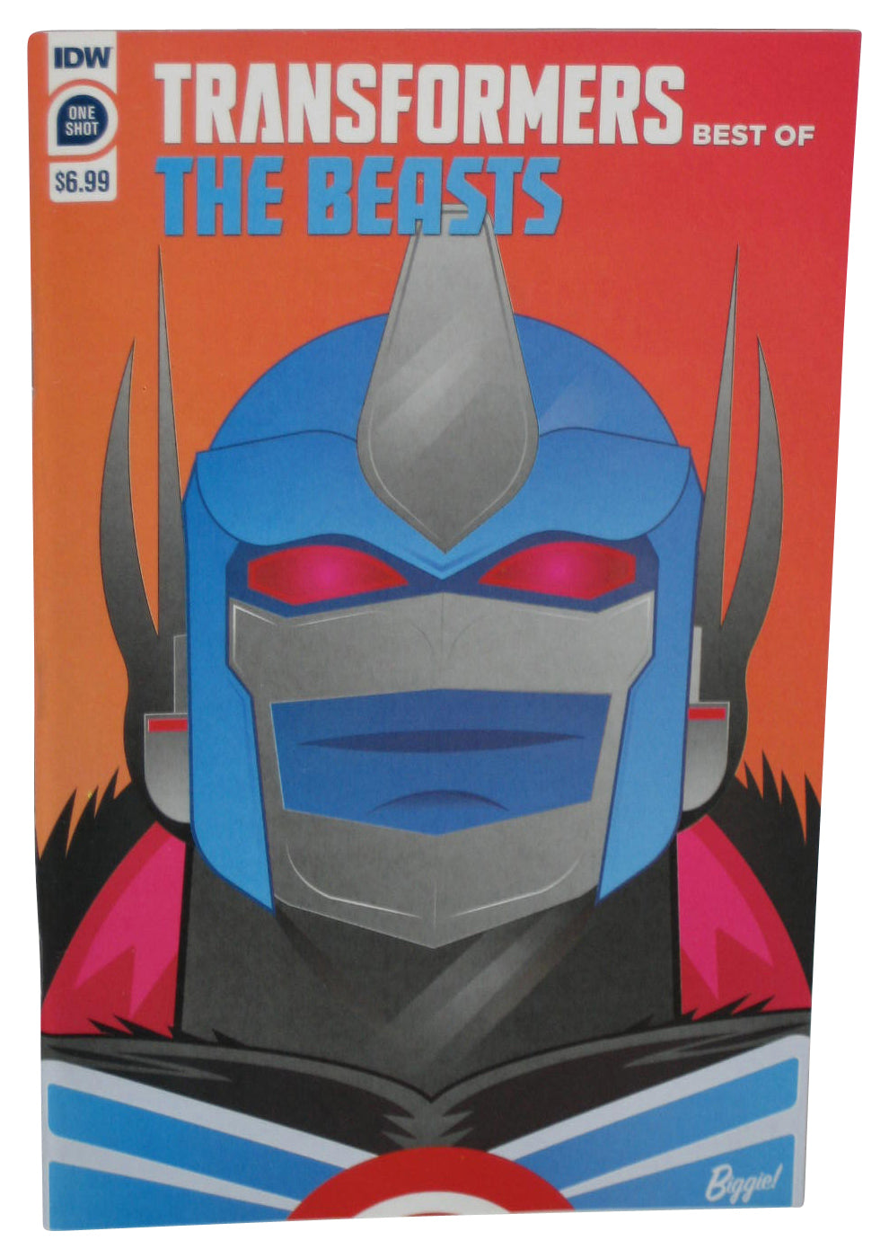 Transformers Best of The Beasts IDW One Shot Comic Book - (James Biggie Cover)