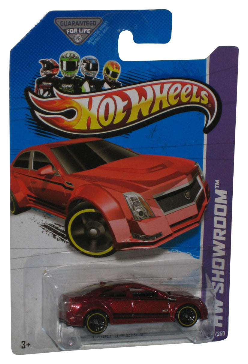 Hot Wheels HW Showroom (2012) Red Cadillac CTS-V Toy Car 152/250