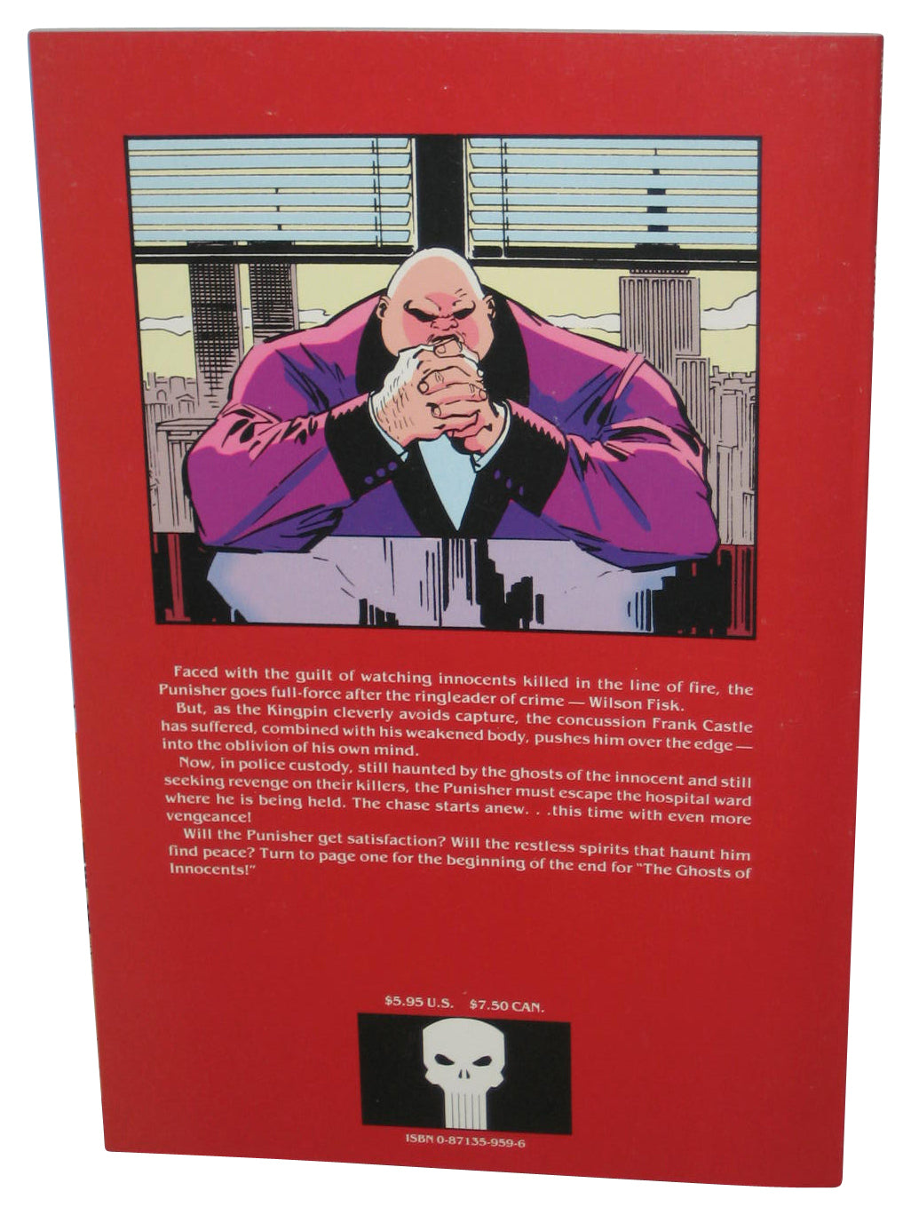 Marvel Punisher The Ghosts of Innocents Vol. 2 (1993) Paperback Book