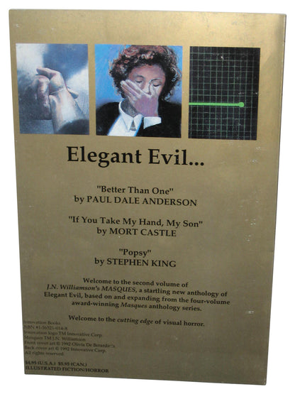 J.N. Wiliamson Masques Vol. 1 No. 2 Innovation (1991) Paperback Book