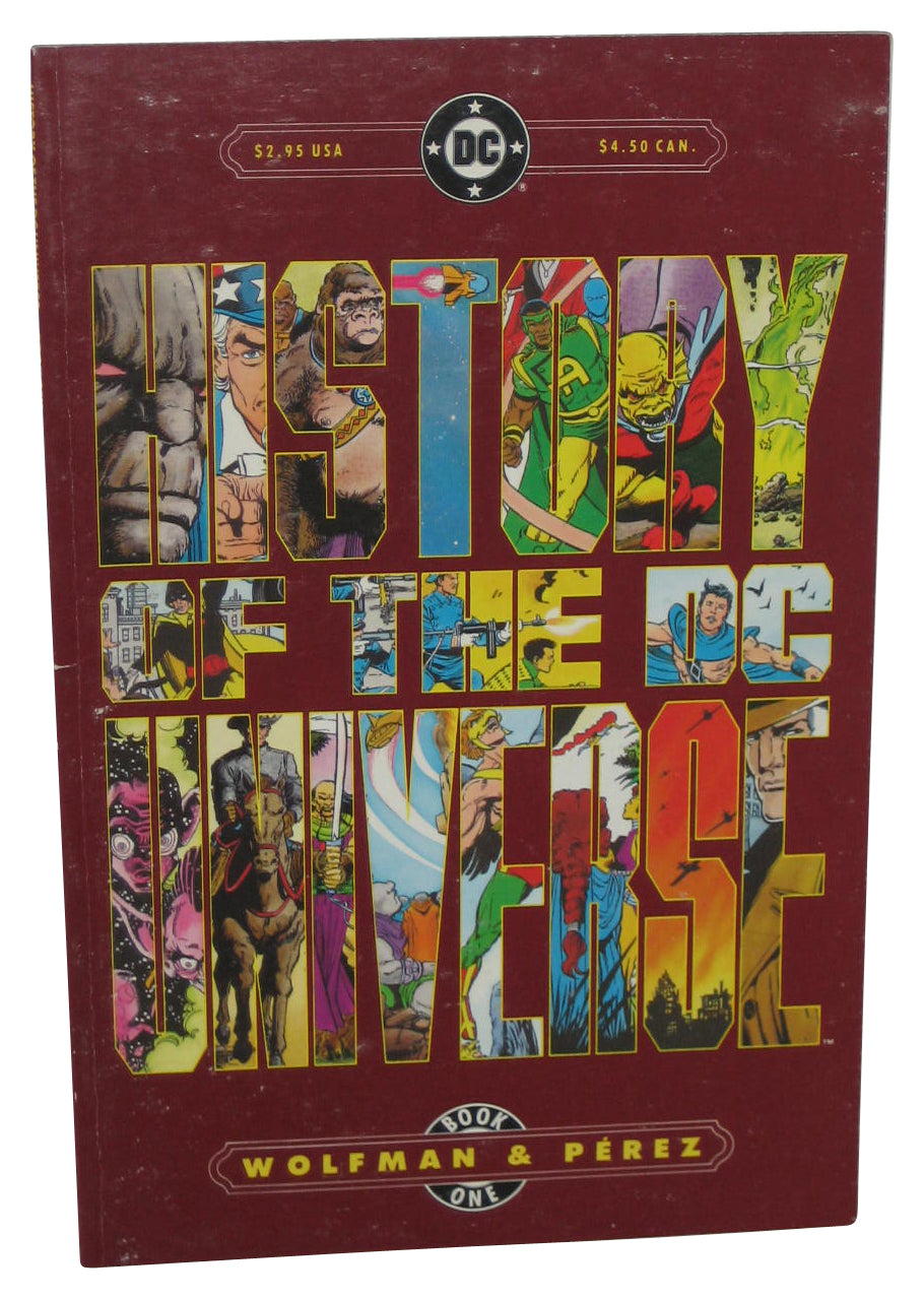 DC Comics History of The DC Universe Vol. 1 (1986) Paperback Book