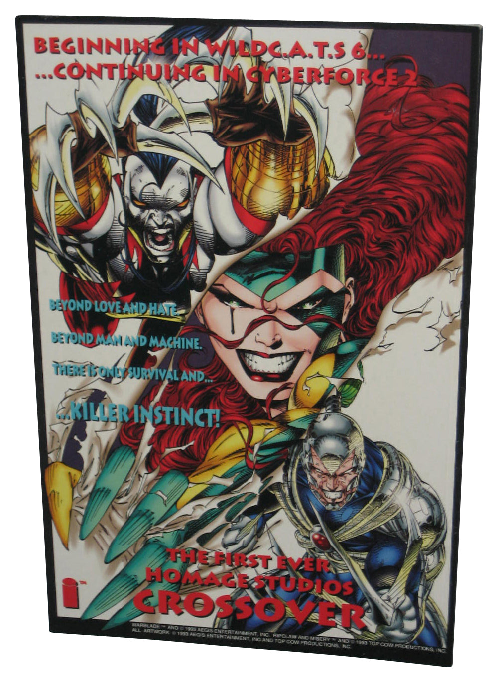 Deathmate Valiant Image Comics Sept. (1994) Black Comic Book