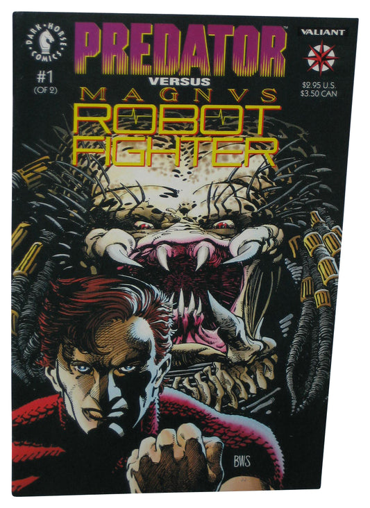 Predator Versus Magnus Robot Righter Dark Horse Valiant Comic Book #1