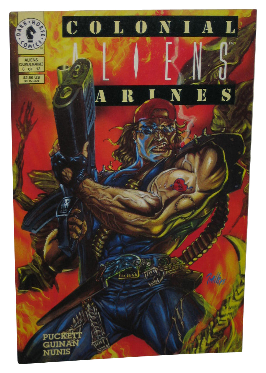 Aliens Marines Colonial Marines (1993) Dark Horse Comic Book #6
