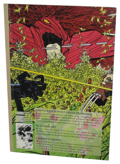Marvel Ghost Rider Wolverine Punisher (1991) Hearts of Darkness Paperback Book