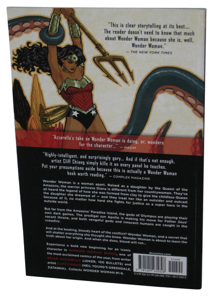 DC Comics Wonder Woman Vol. 1 Blood The New 52 (2014) Paperback Book