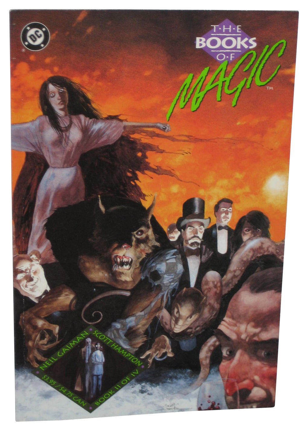 DC Comics The Books of Magic Vol. 2 Invisible Labyrinth (1990) Paperback Book