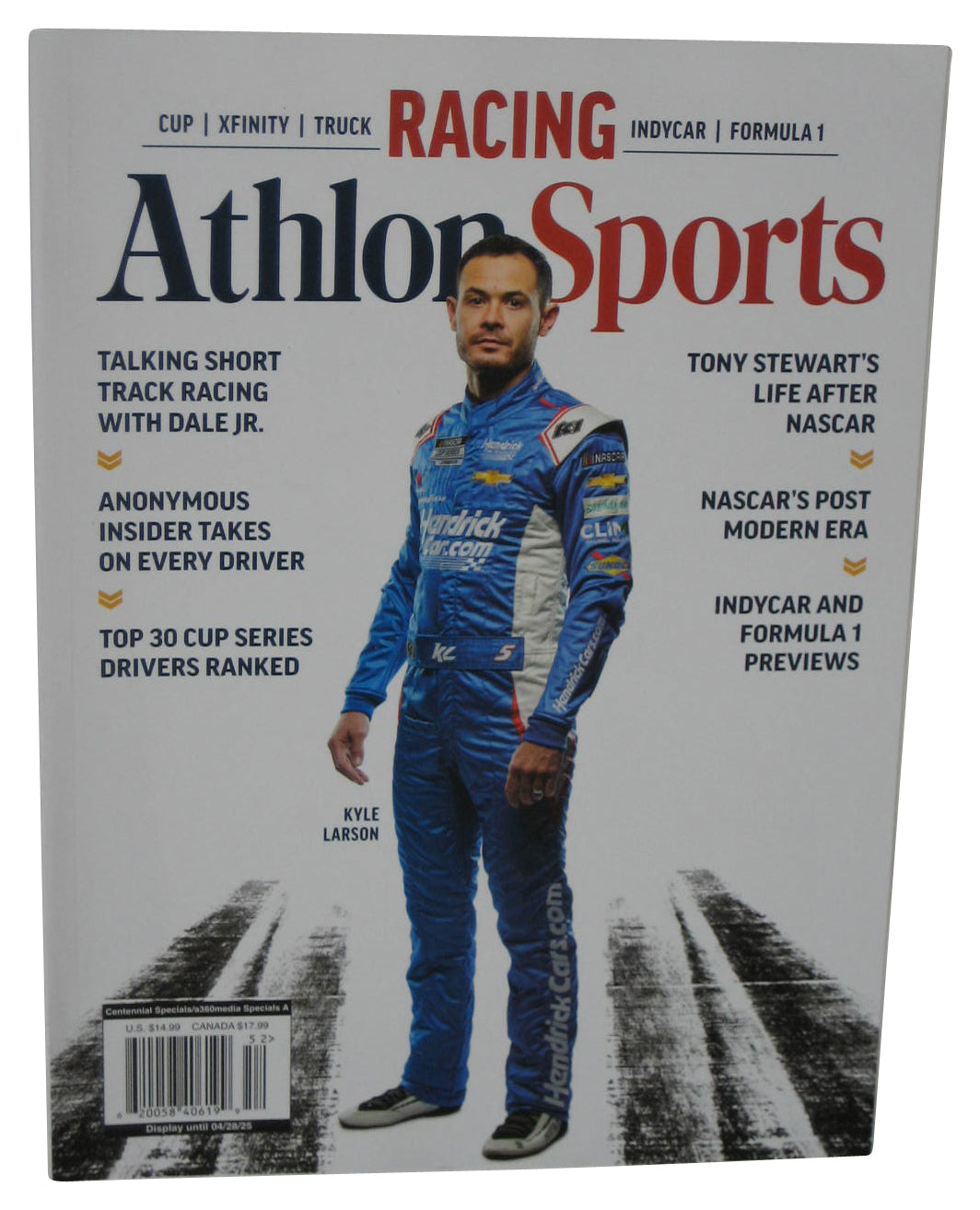 Athlon Sports Racing (2025) Magazine Book - (Kyle Larson Cover)