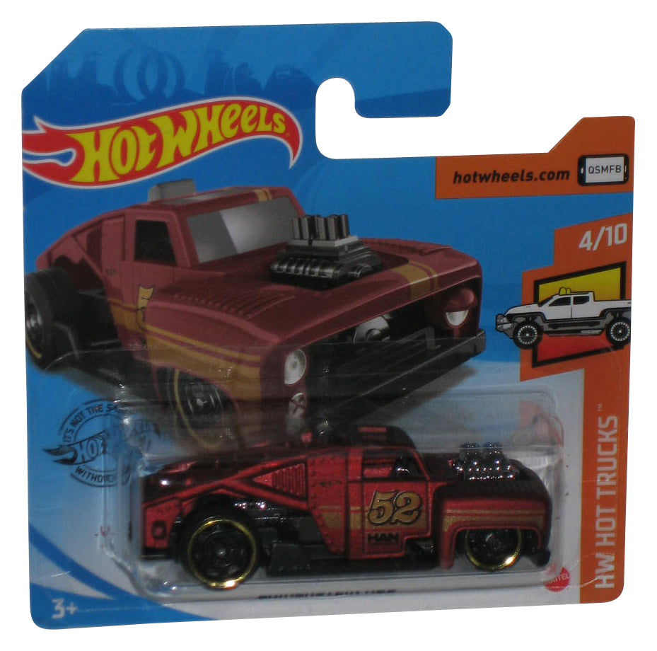 Hot Wheels HW Trucks 4/10 (2020) Red Erikenstein Rod Car 165/250 - (Short Card)