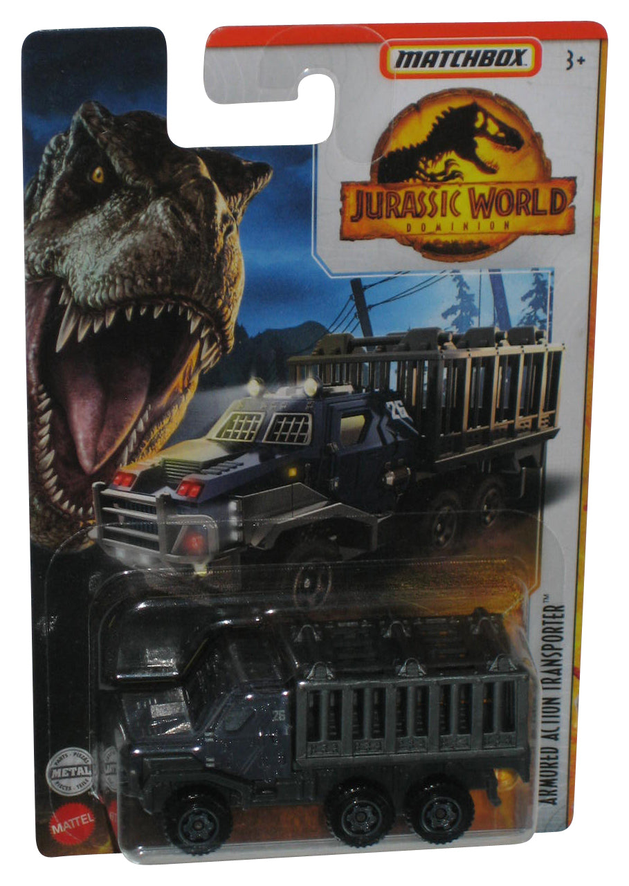 Matchbox Jurassic World Dominion (2021) Armored Action Transporter Truck Toy