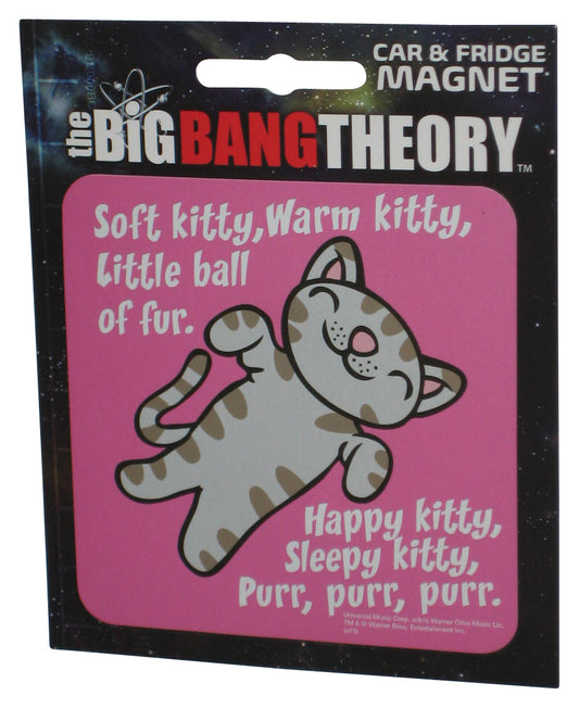The Big Bang Theory Happy Kitty Ata-Boy Car & Fridge Magnet 31007BBT