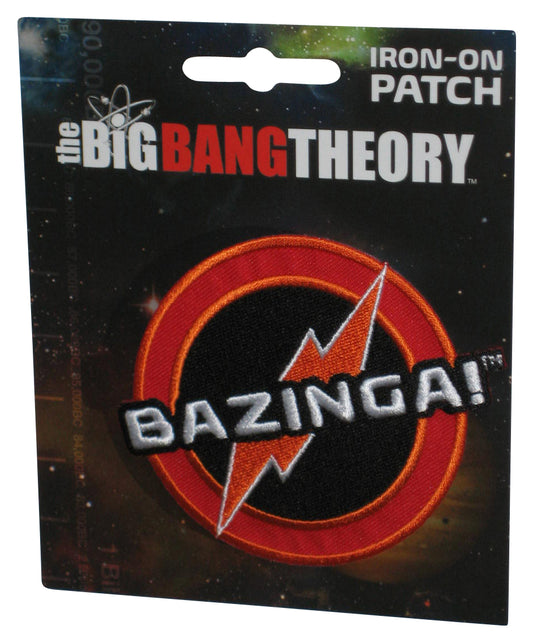 The Big Bang Theory Logo 3-Inch Full Color Embroidery Ata-Boy Iron-On Patch 61028BBT