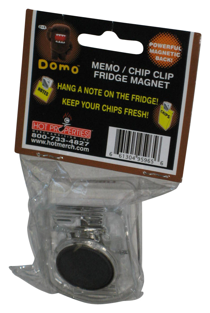 Domo-Kun Anime DJ Hot Properties Memo Chip Clip Fridge Magnet