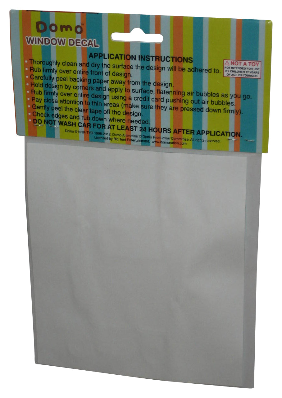 Domo-Kun Saluting (2012) Hot Properties Window Decal Sticker DRB125