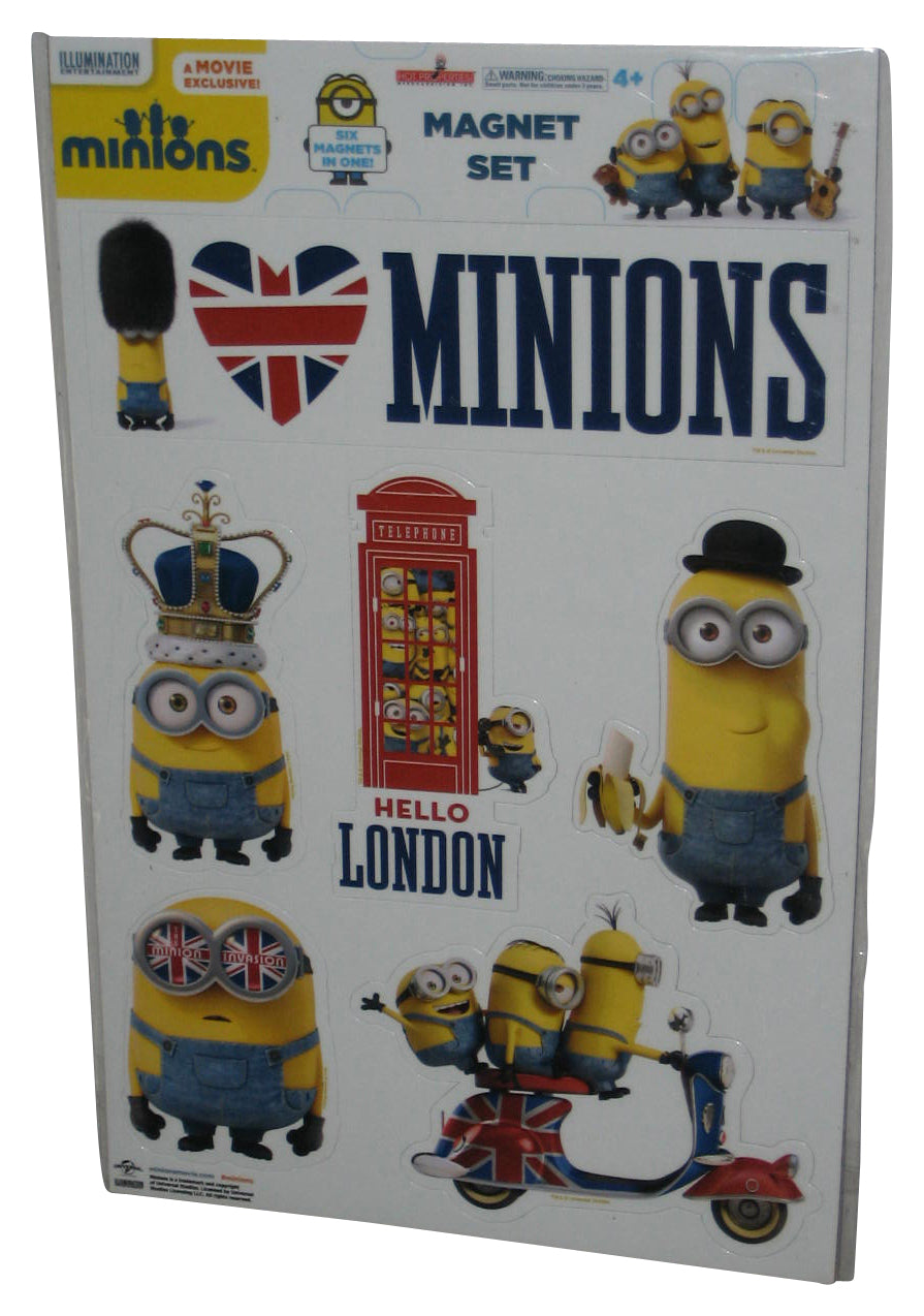 Minions Movie Exclusive Hot Properties Magnet Set - (6 Magnets)