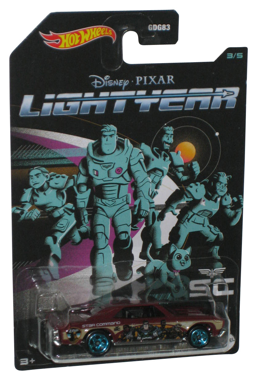 Hot Wheels Disney Pixar Lightyear Red '67 Chevelle SS 396 Toy Car 3/5