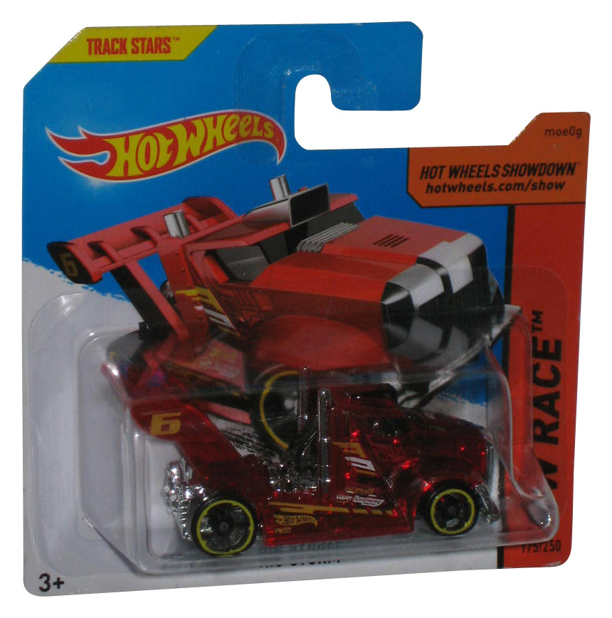 Hot Wheels HW Race (2014) Red Rig Storm Die-Cast Toy Truck 175/250 - (Short Card)