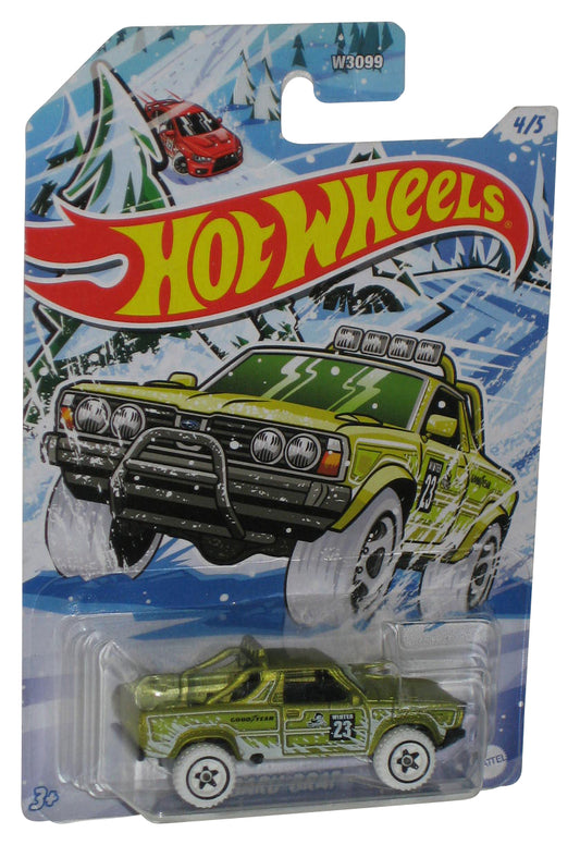 Hot Wheels Holiday Winter (2021) Green Subaru Brat Toy Car 4/5