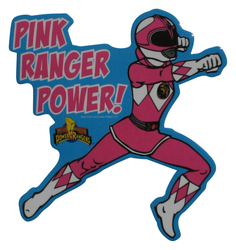 Mighty Morphin Power Rangers (2012) Pink Power Sticker