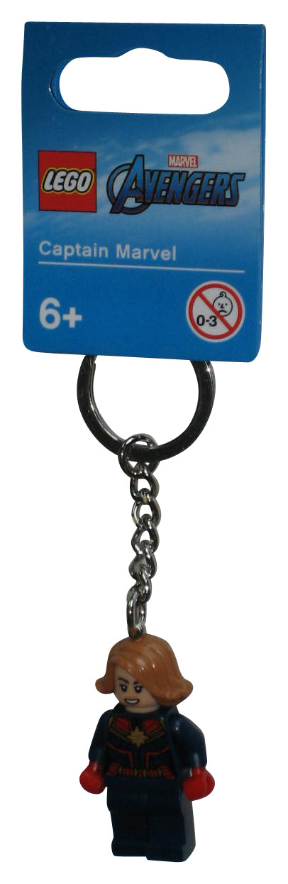 LEGO Marvel Avengers Captain Marvel Mini Figure Keychain 854064