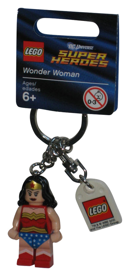LEGO DC Comics Super Heroes Wonder Woman Mini Figure Keychain 853433