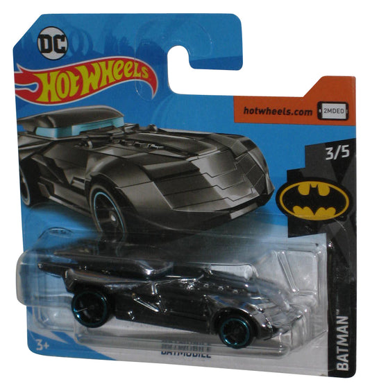 DC Comics Hot Wheels (2017) Batman Grey Batmobile 3/5 Car 9/250 - (Short Card)