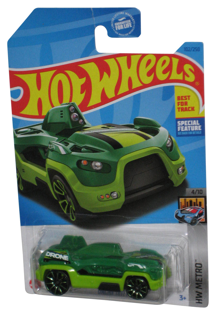 Hot Wheels HW Metro 4/10 (2021) Green Drone Duty Toy Car 102/250