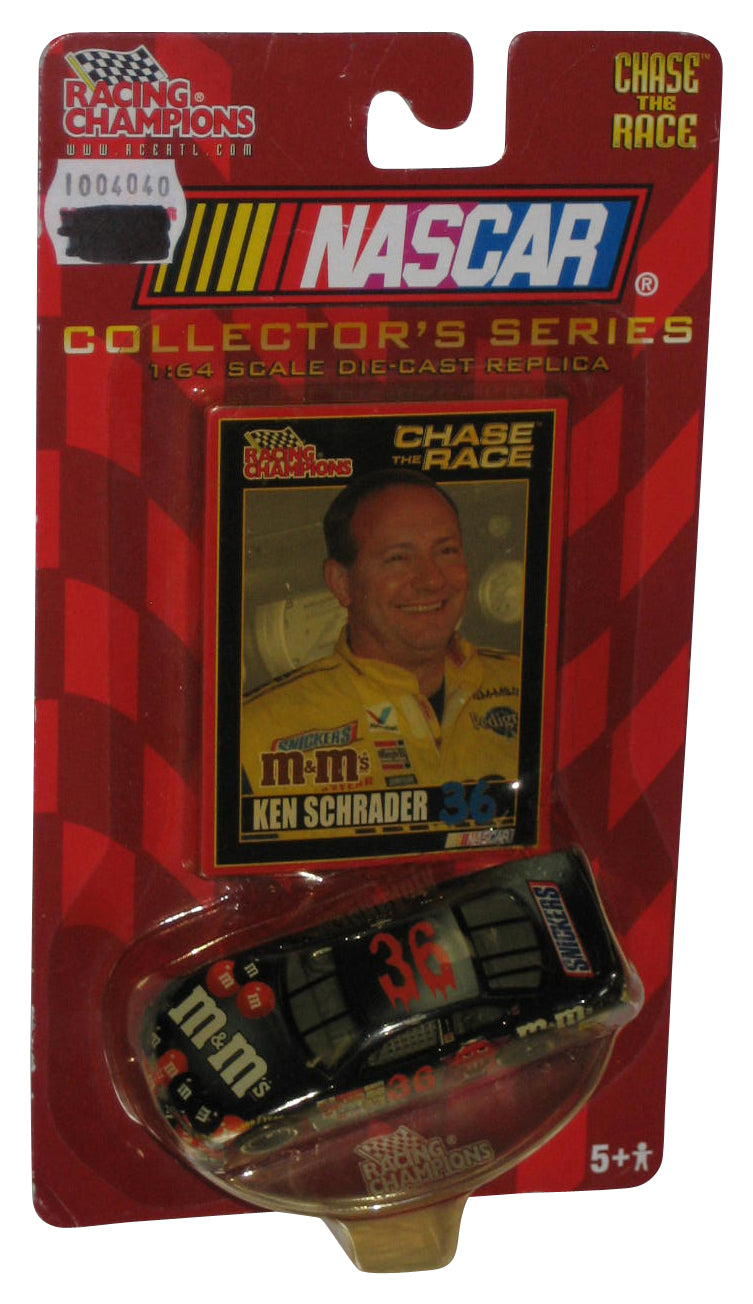Nascar Racing Champions Chase The Race Black M&M's Ken Schrader Pontiac Grand Prix Toy Car #36
