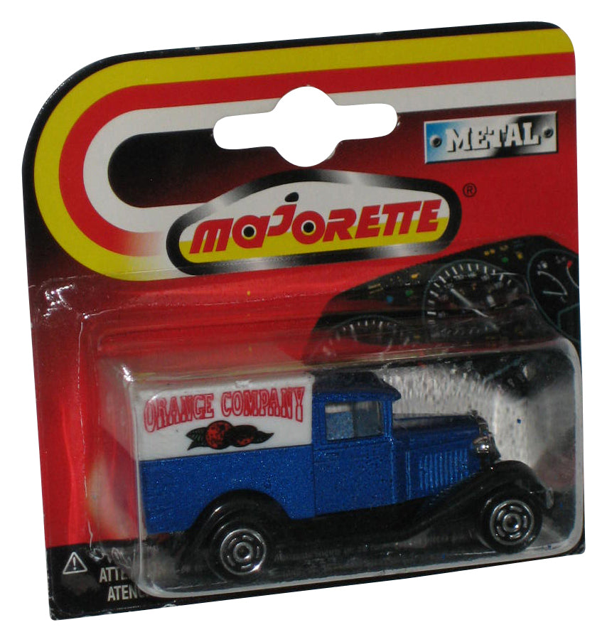 Majorette Metal Blue & White Orange Company Toy Truck 