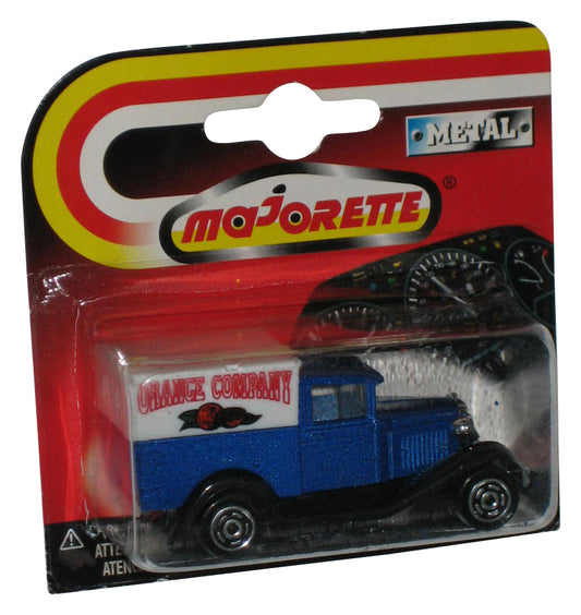 Majorette Metal Blue & White Orange Company Toy Truck 