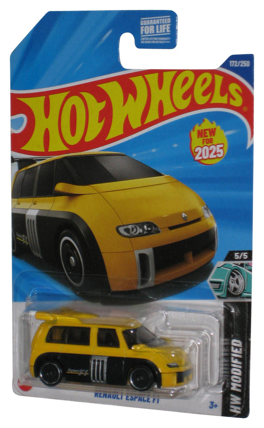 Hot Wheels HW Modified (2025) Yellow Renault Escape F1 Toy Car 172/250