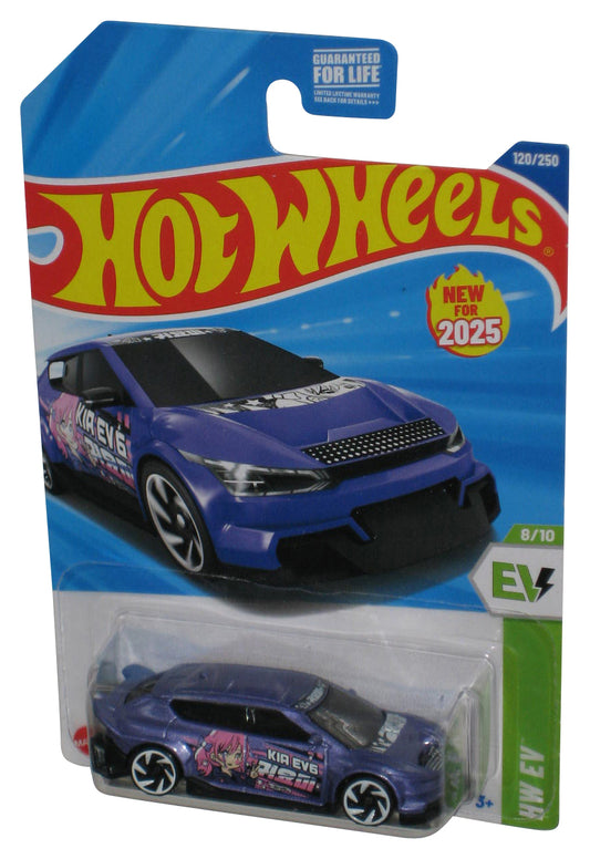 Hot Wheels HW EV 8/10 (2025) Purple Custom Kia EV6 Toy Car 120/250