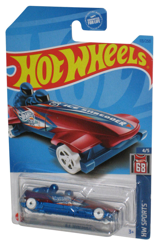 Hot Wheels HW Sports 4/5 (2021) Red & Blue Ice Shredder Toy Car 113/250