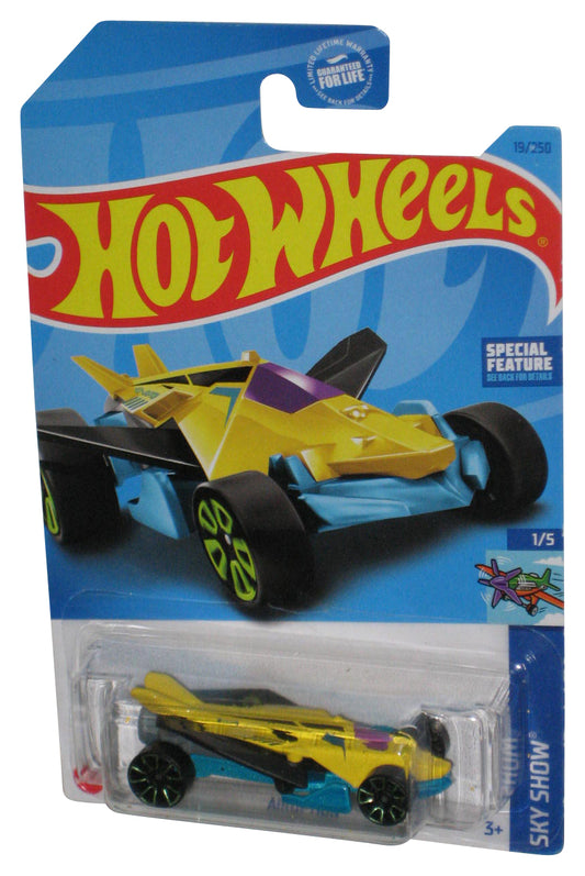 Hot Wheels Sky Show 1/5 (2021) Yellow Airuption Toy Car 19/250