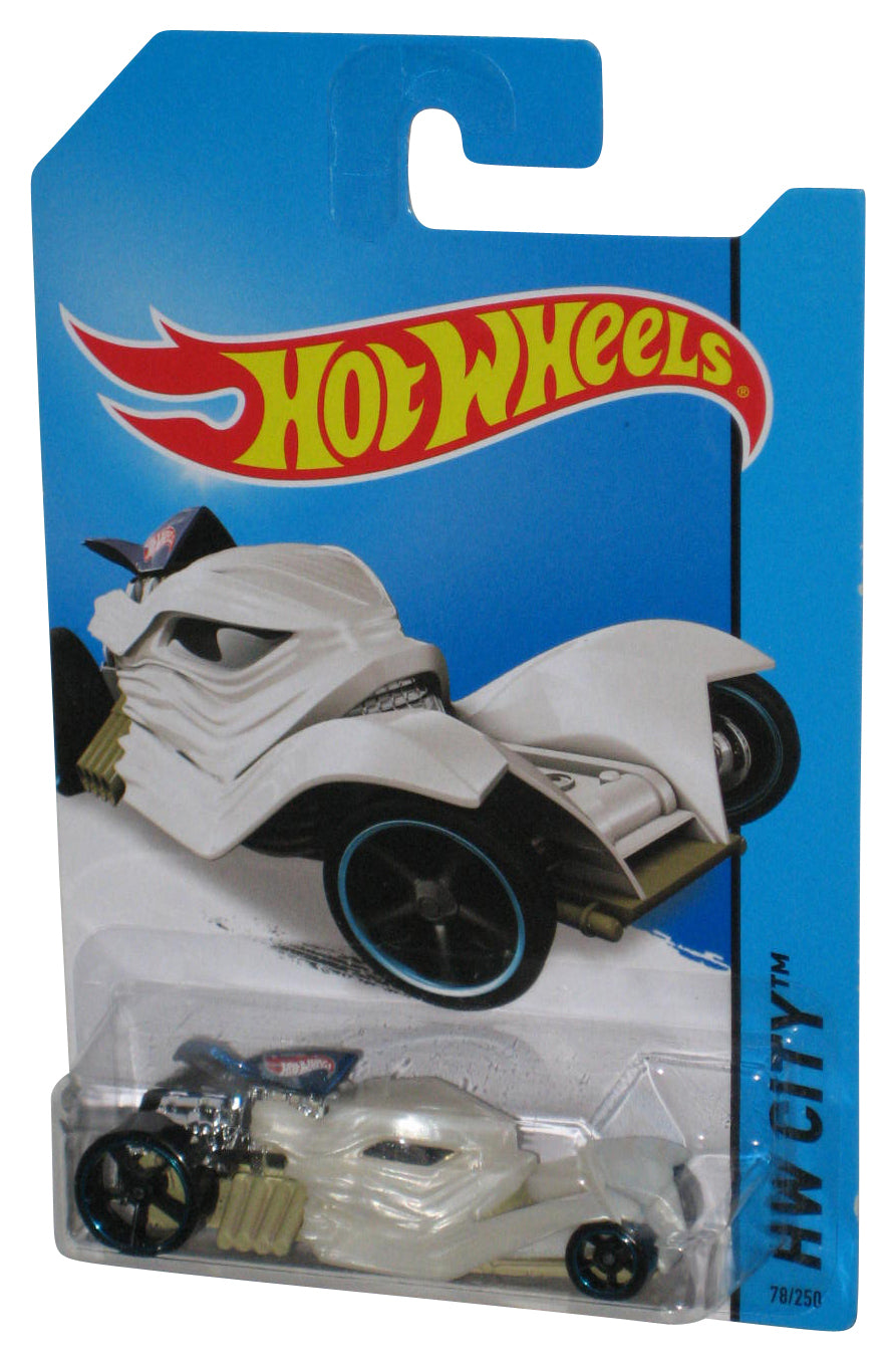 Hot Wheels HW City (2013) Mattel White Tomb Up Car Toy 78/250